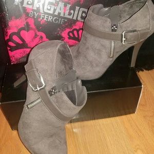 Grey booties